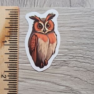 10/$10 Owl Sticker Bird Hoot Owlet Colorful Cartoon